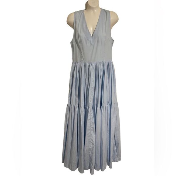 Anthropologie S/W/F V Neck Tiered Maxi Dress - Picture 5 of 14